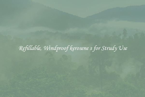 Refillable, Windproof kerosene s for Strudy Use