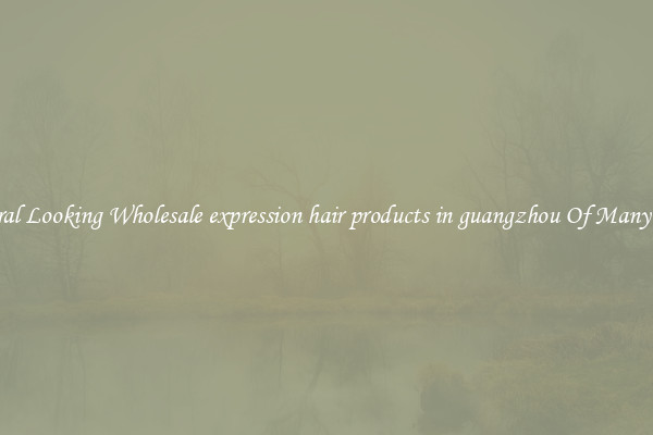 Natural Looking Wholesale expression hair products in guangzhou Of Many Types