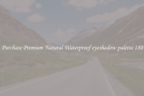 Purchase Premium Natural Waterproof eyeshadow palette 180